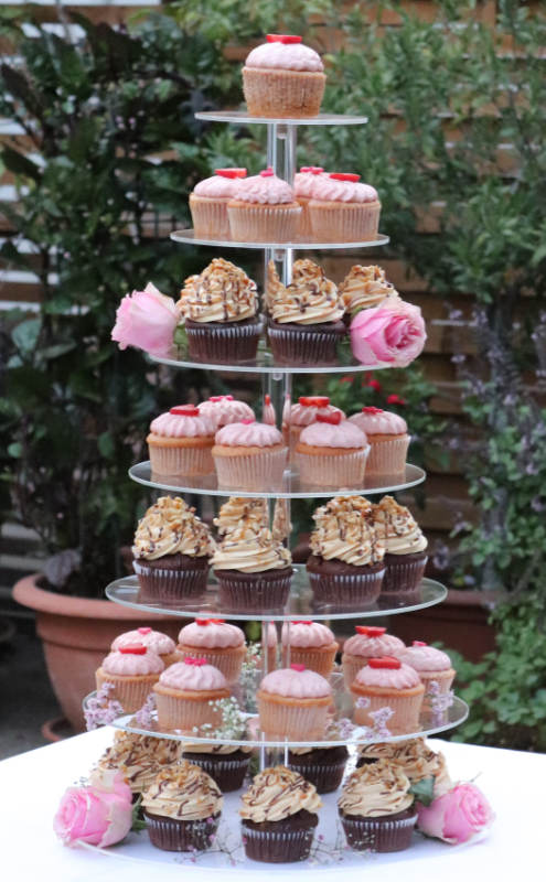 Cupcake Etagere zur Hochzeit